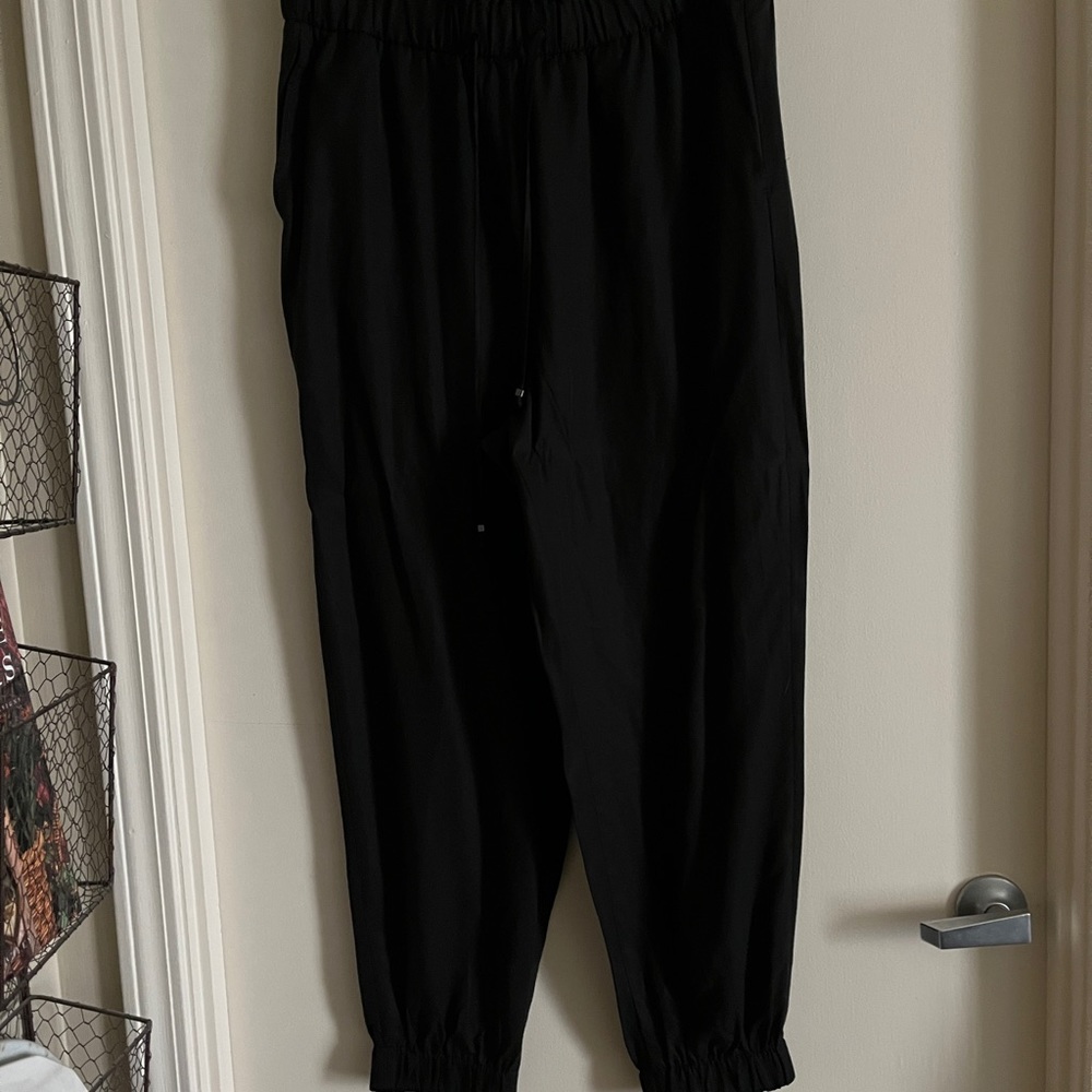 Banana Republic TENCEL  drawcord jogger pants size L NWT